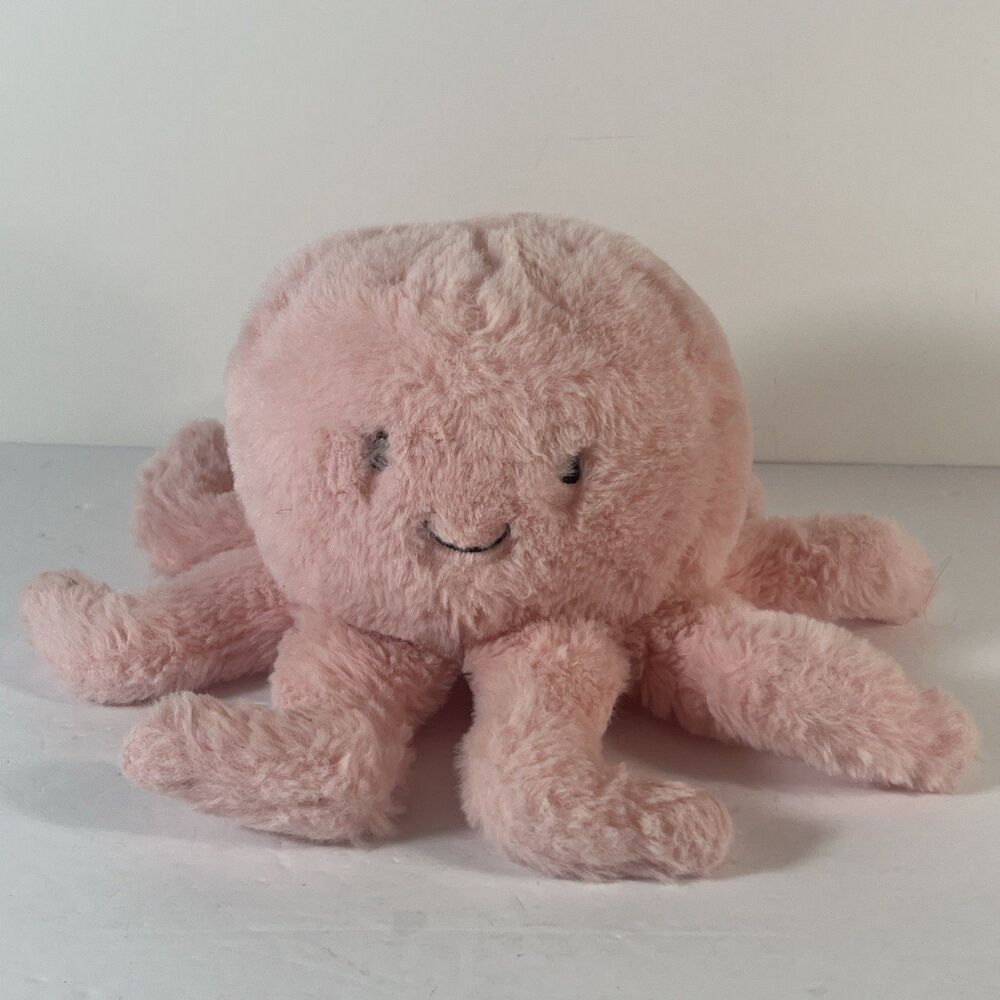 Squishable Pink Octopus Plush 15" 2017 Stuffed Animal Giant Fuzzy Animals